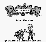 Pokemon Rocket - James (blue) Title Screen